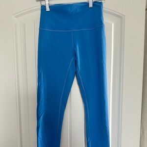 Lululemon sky blue wunder train leggings